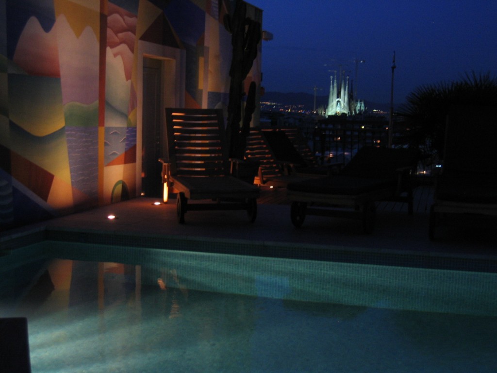 View from The Roof of the Majestic Hotel, Barcelona