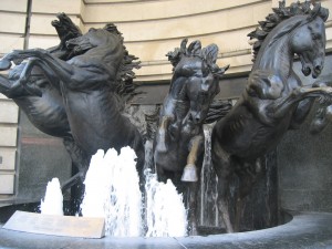 The Horses of Helios in Piccadilly Circus - Rudy Weller